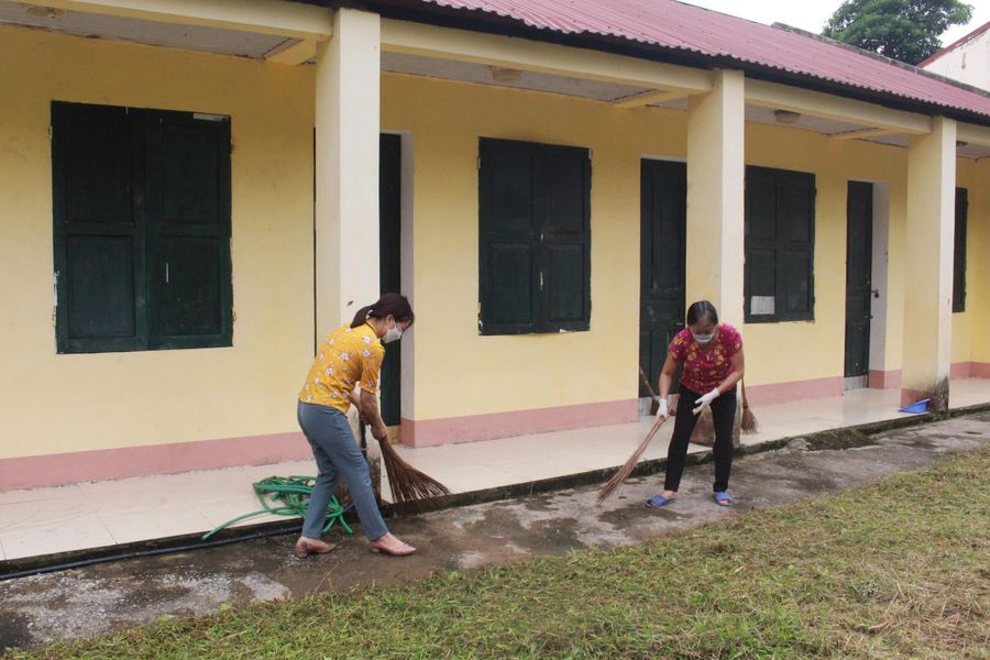 Đua thời gian chuẩn bị đón năm học mới- Ảnh 4.