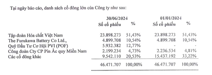 Pin Ắc quy Miền Nam (PAC) báo lãi hơn 83 tỷ đồng sau 6 tháng, đạt 52% kế hoạch năm- Ảnh 2.