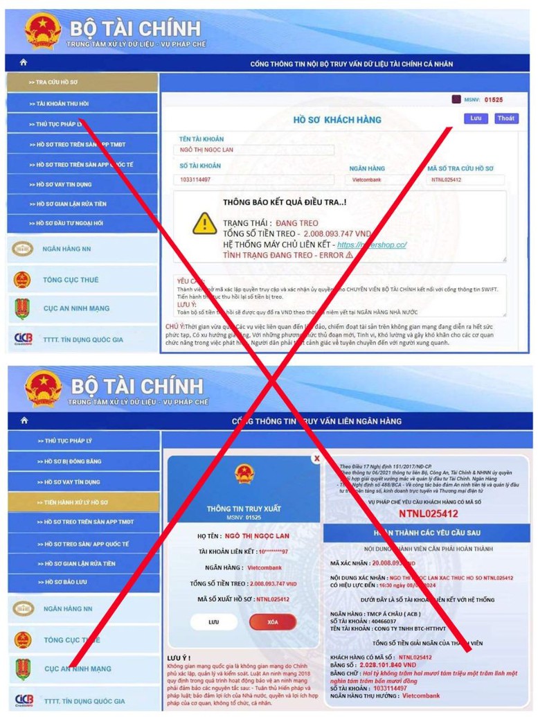 Bộ Tài chính cảnh báo website giả mạo- Ảnh 1.