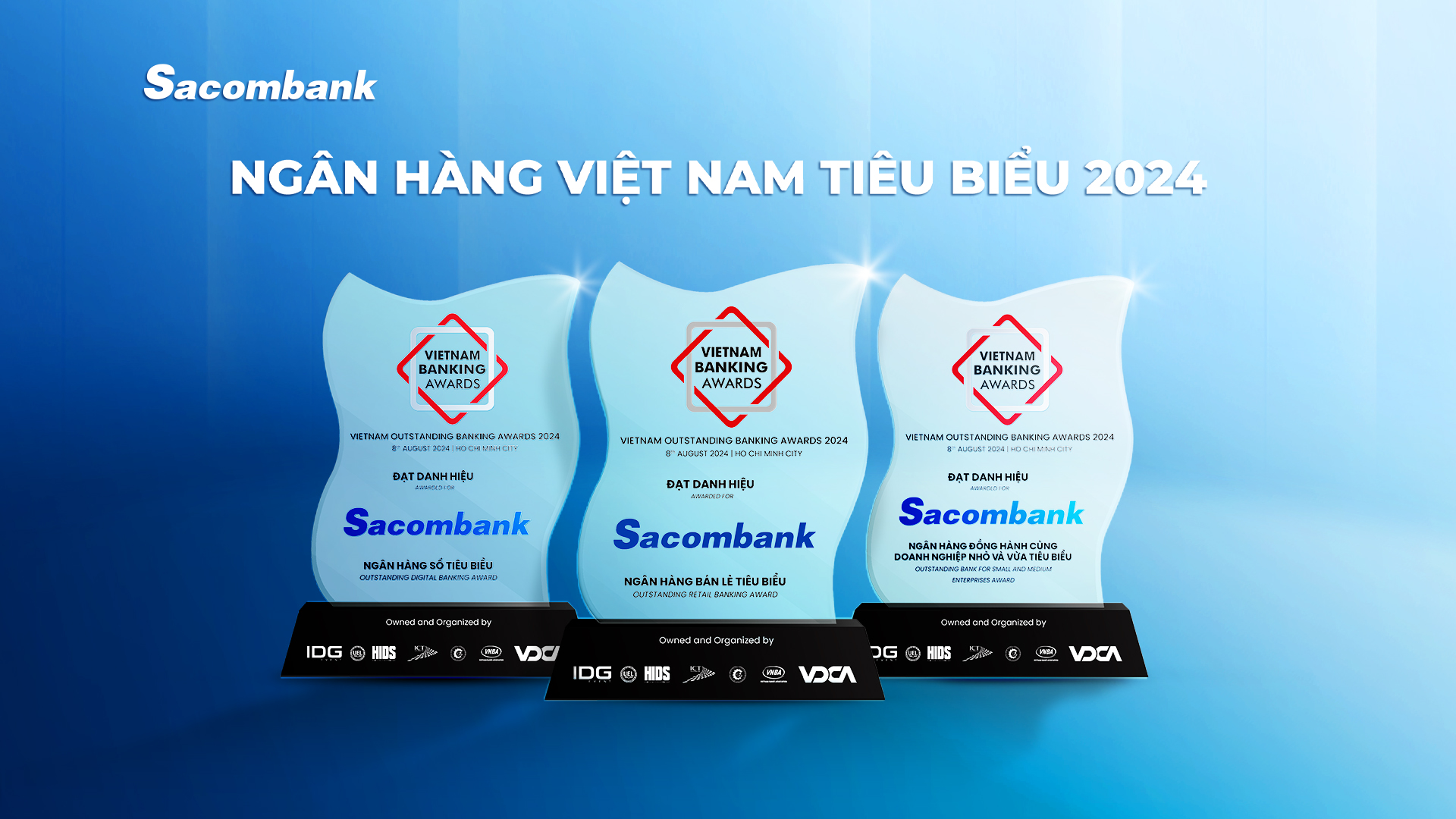 Sacombank Tiếp Tục Đạt Giải Ngân Hàng Việt Nam Tiêu Biểu 2024