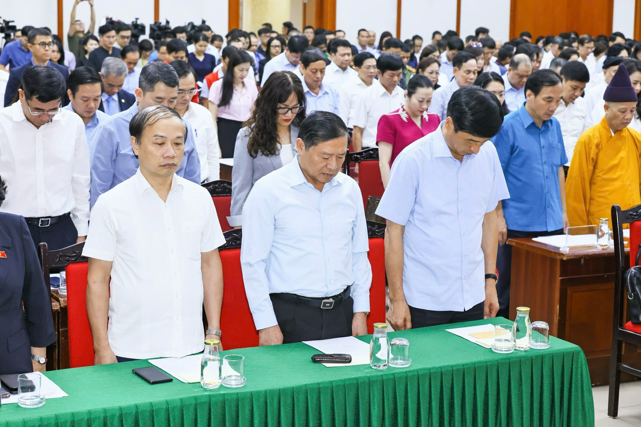 Tổng Bí thư, Chủ tịch nước Tô Lâm dự Lễ phát động ủng hộ đồng bào bị thiệt hại do bão số 3- Ảnh 6.