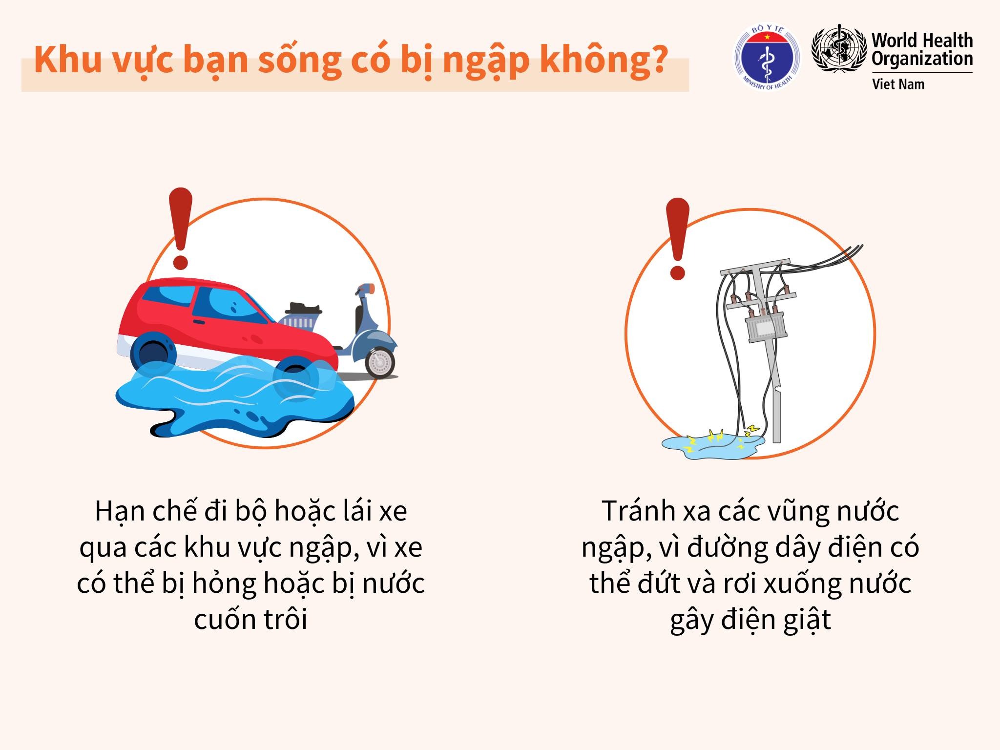 Người dân vùng lũ lụt nên làm gì để đảm bảo an toàn sức khỏe?  - Ảnh 2.