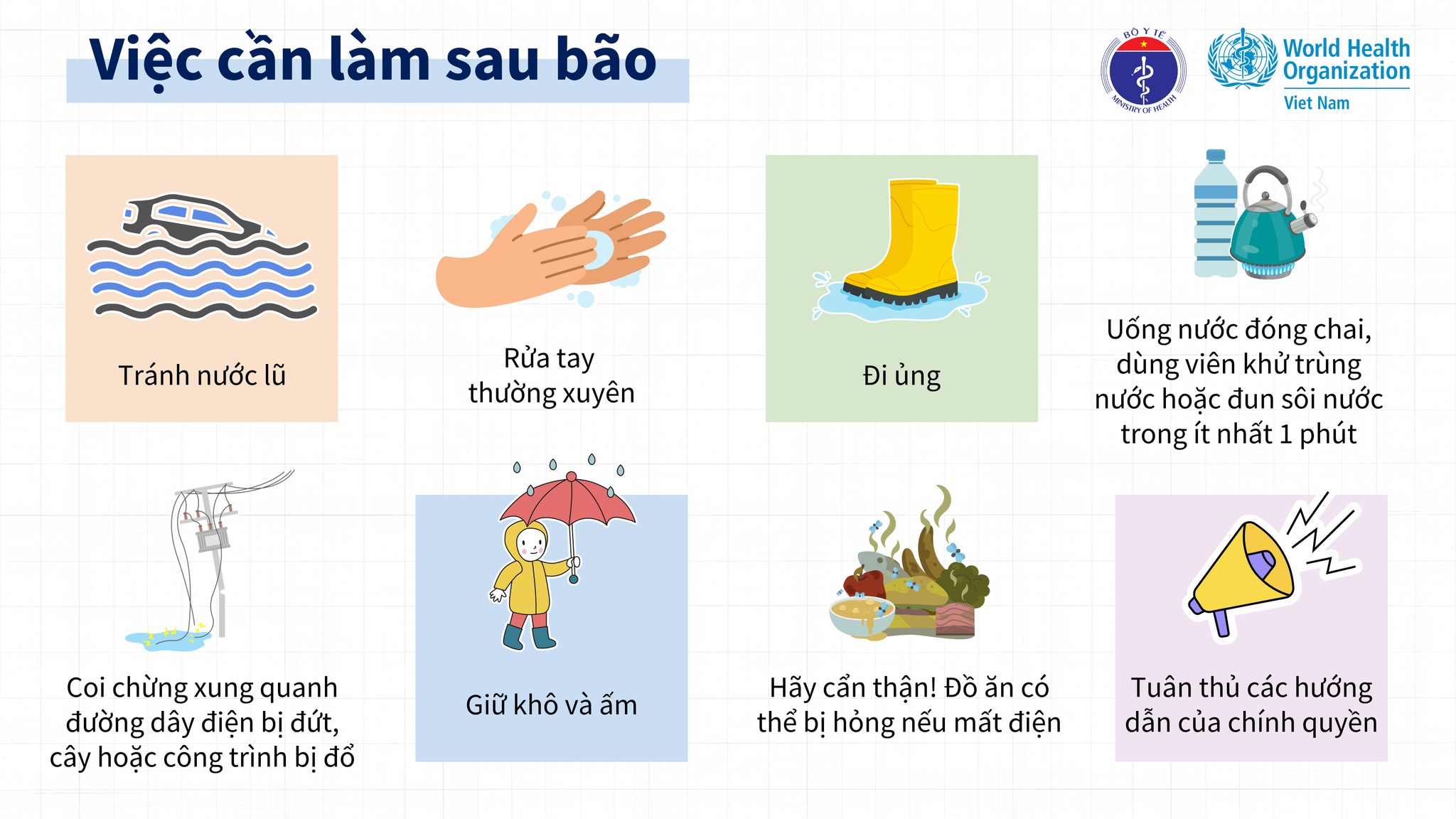 Người dân vùng lũ lụt nên làm gì để đảm bảo an toàn sức khỏe?  - Ảnh 5.