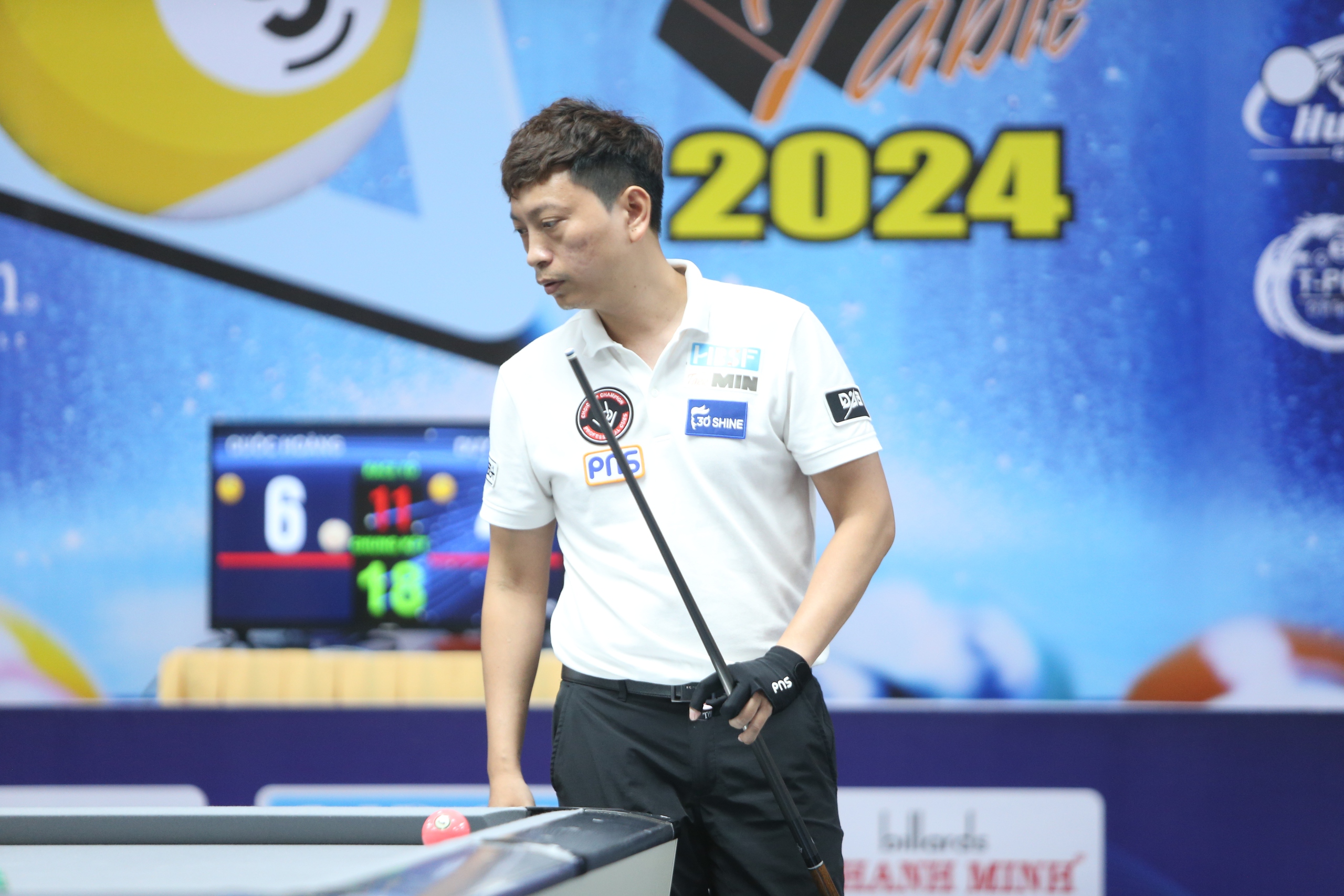 Dương Quốc Hoàng bảo vệ chức vô địch giải pool 9 bi Tour 3 HBSF 2024  - Ảnh 1.