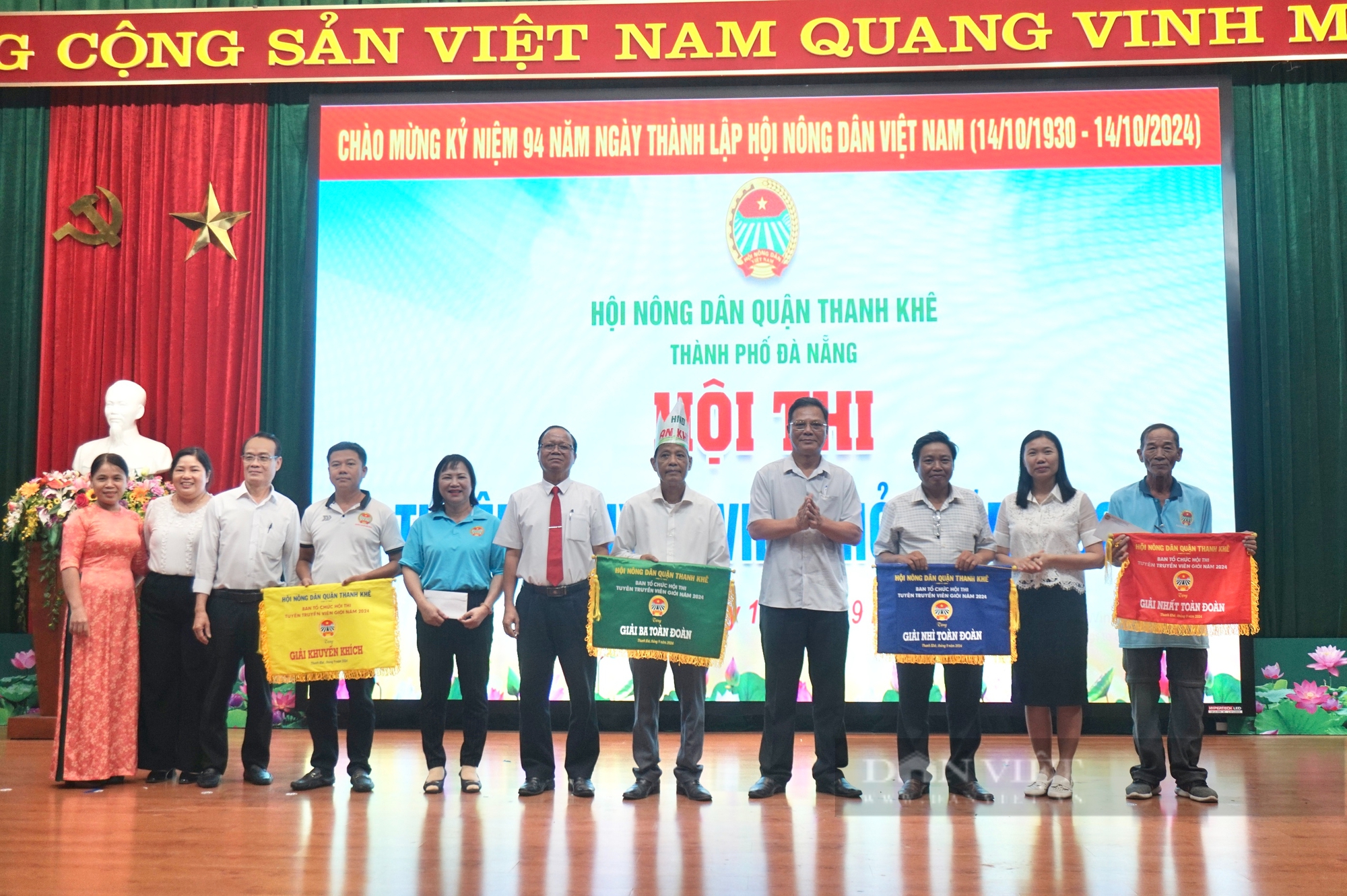 Đà Nẵng: Cán bộ, nông dân Thanh Khê sôi nổi tranh tài tại Hội thi Tuyên truyền viên giỏi năm 2024 - Ảnh 9.