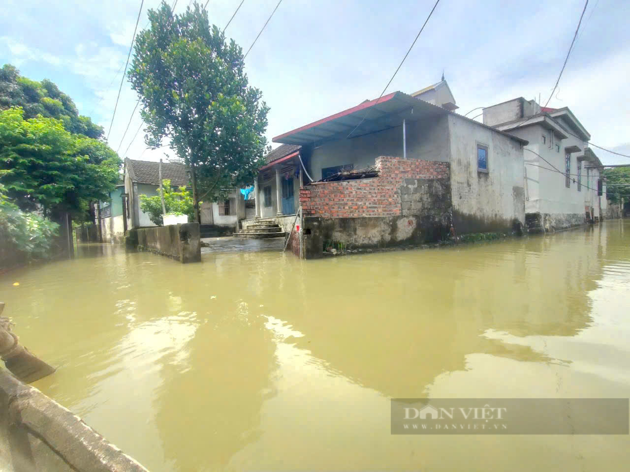 Mực nước sông Hoàng Long ở Ninh Bình lên đã lên 4,77 mét - Ảnh 2.