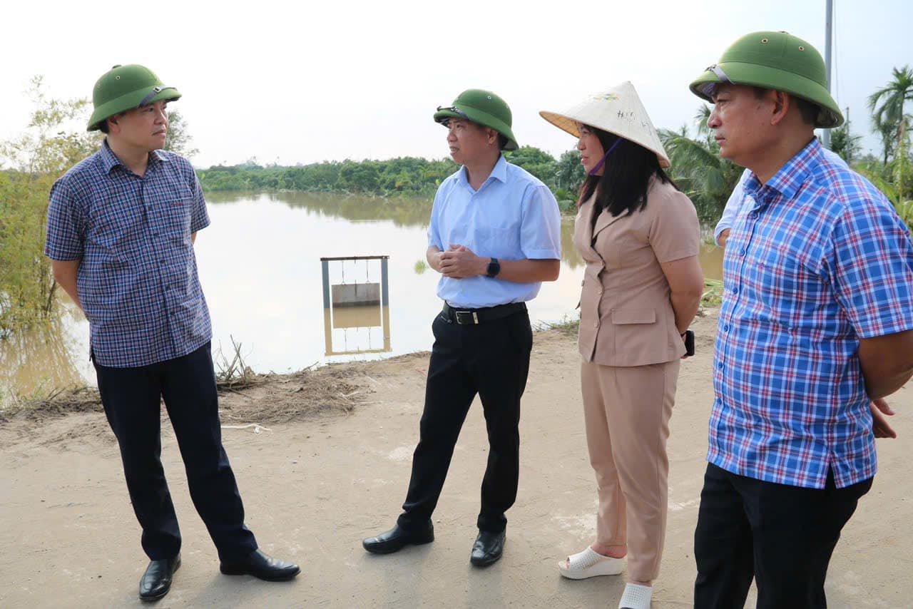 Hải Phòng: Liên tục cập nhật, kiểm tra công tác phòng, chống lũ, hộ đê - Ảnh 1.