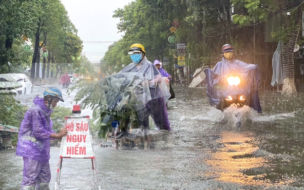 Chủ tịch tỉnh Quảng Ngãi chỉ đạo khẩn ứng phó sạt lở núi, đồi và ngập úng đô thị- Ảnh 2.