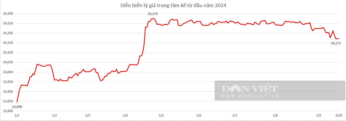 Giá USD hôm nay 15/9: Ngân hàng ghi nhận tuần giảm mạnh- Ảnh 2.