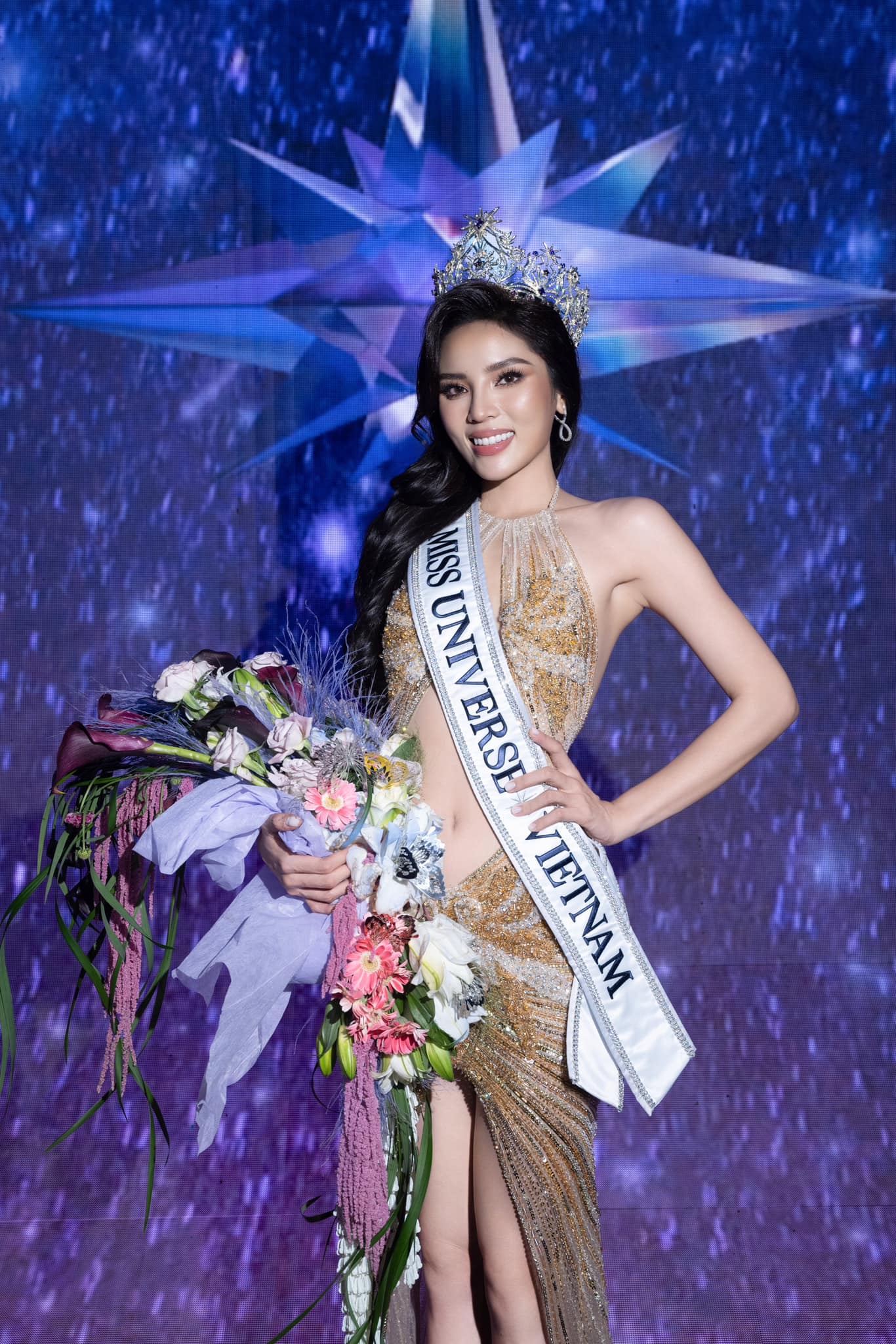 Clip trả lời ứng xử Top 3 của Nguyễn Cao Kỳ Duyên tại Miss Universe Vietnam 2024 có đủ thuyết phục? - Ảnh 1.