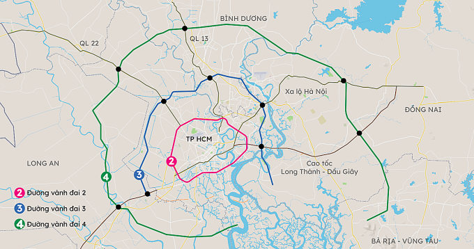 TP.HCM đề đề xuất xây dựng đường vành đai 4 hơn 5,4 tỷ USD - Ảnh 2.