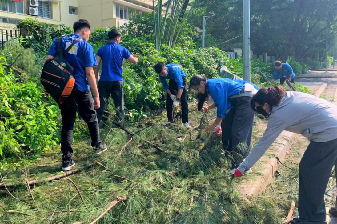 Các mức hỗ trợ của trường đại học với sinh viên 26 tỉnh thành bị ảnh hưởng do cơn bão số 3- Ảnh 1.