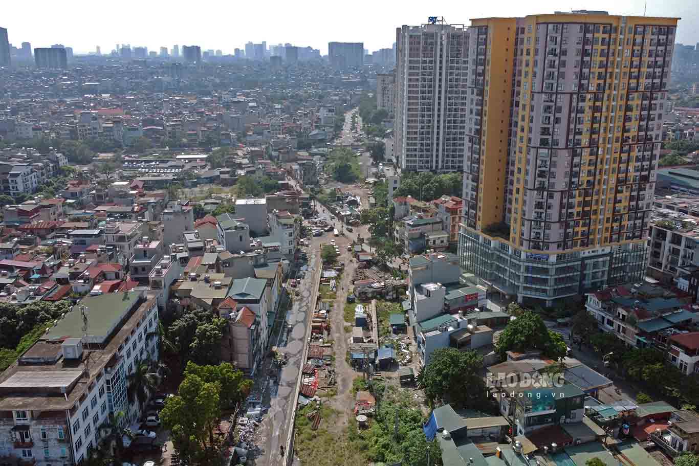 Hầm chui qua đường sắt đang thi công tại Hà Nội ngập ngụa nước sau bão- Ảnh 7.