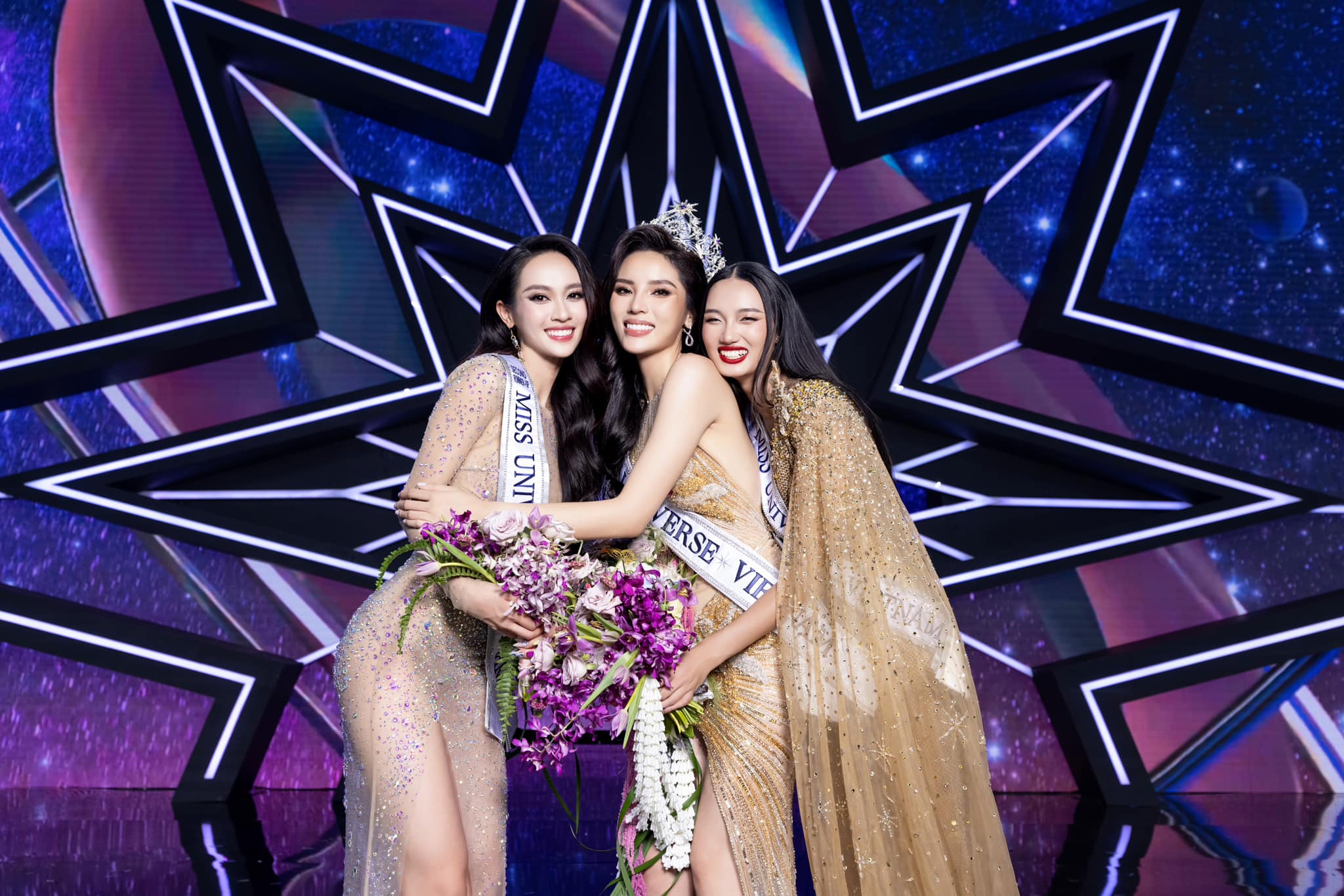 Nhan sắc xinh đẹp, quyến rũ của 2 Á hậu Miss Universe Vietnam 2024 "bại trận" trước Nguyễn Cao Kỳ Duyên - Ảnh 1.