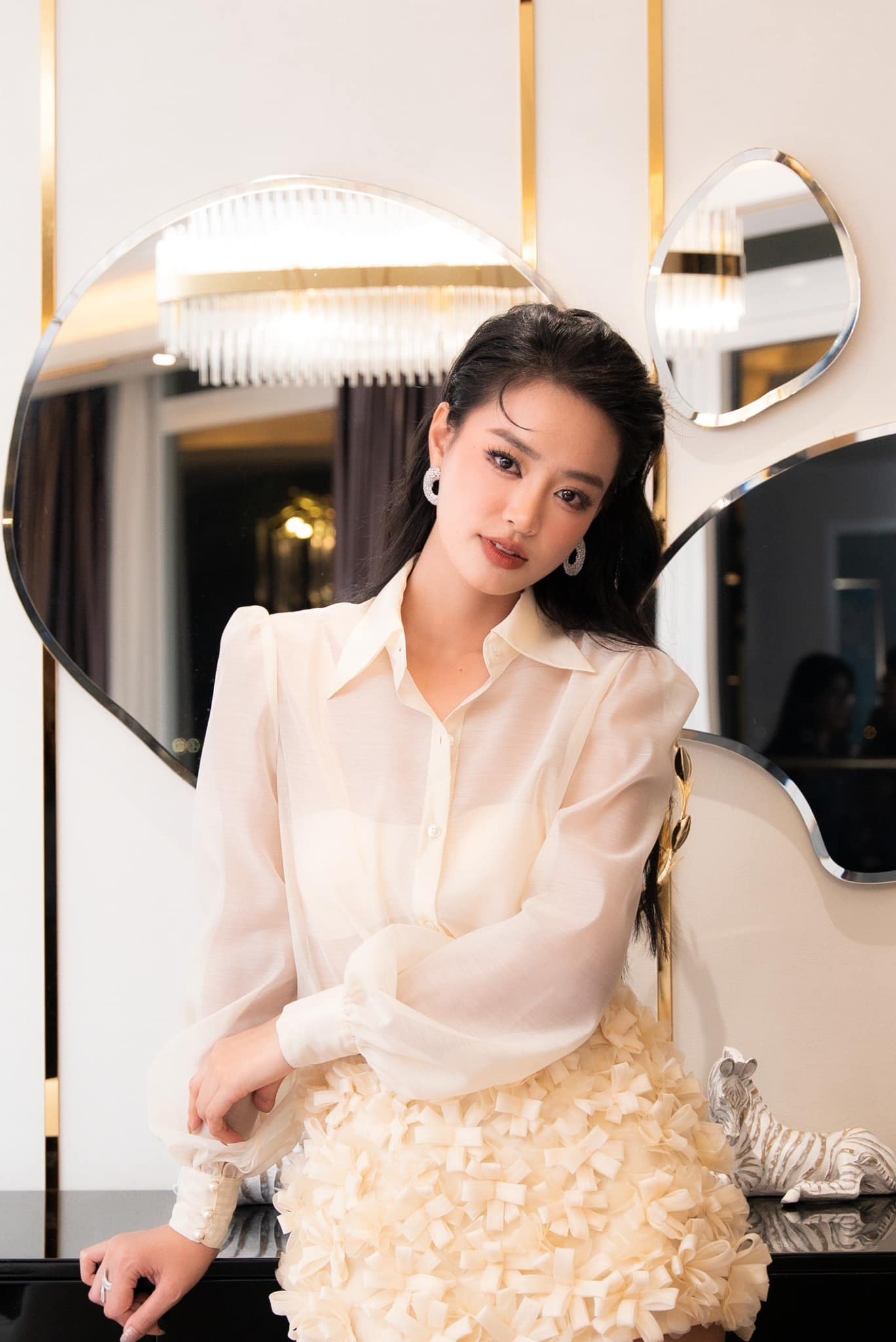 Á hậu 1 Miss Grand Vietnam 2023 Bùi Khánh Linh thi Miss Intercontinental 2024: “Tôi không khỏi áp lực..." - Ảnh 5.