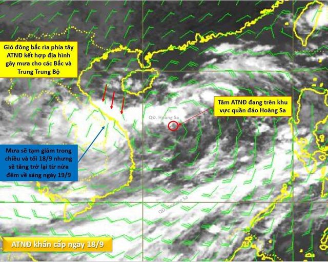 Xuất hiện tin giả bão số 4 đã vào các tỉnh miền Trung, Trung tâm Khí tượng phải cảnh báo khẩn - Ảnh 1.