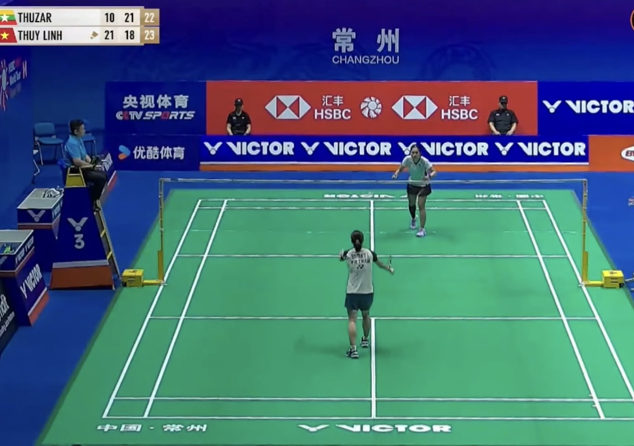  Nguyễn Thùy Linh vs Thet Htar Thuzar (Myanmar) - Ảnh 3.