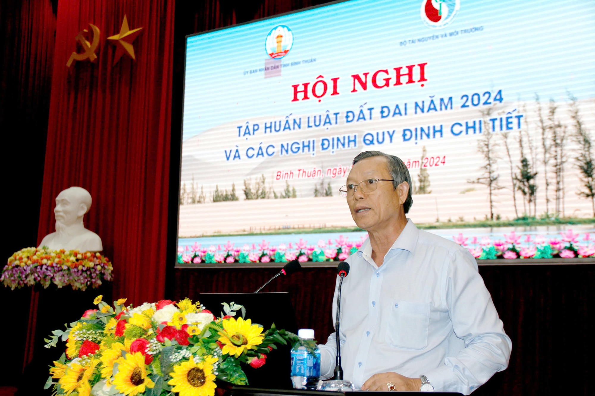 Bình Thuận mở khóa tập huấn Luật Đất đai năm 2024 và các Nghị định quy định chi tiết - Ảnh 1.