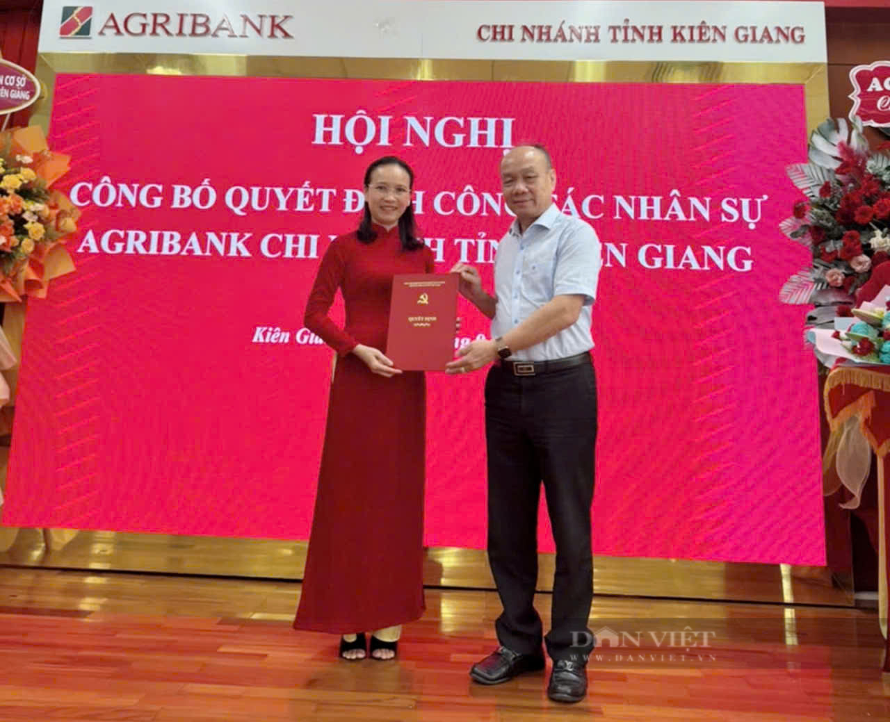 Agribank tỉnh Kiên Giang chào đón tân Giám đốc Nguyễn Hồng Thắm