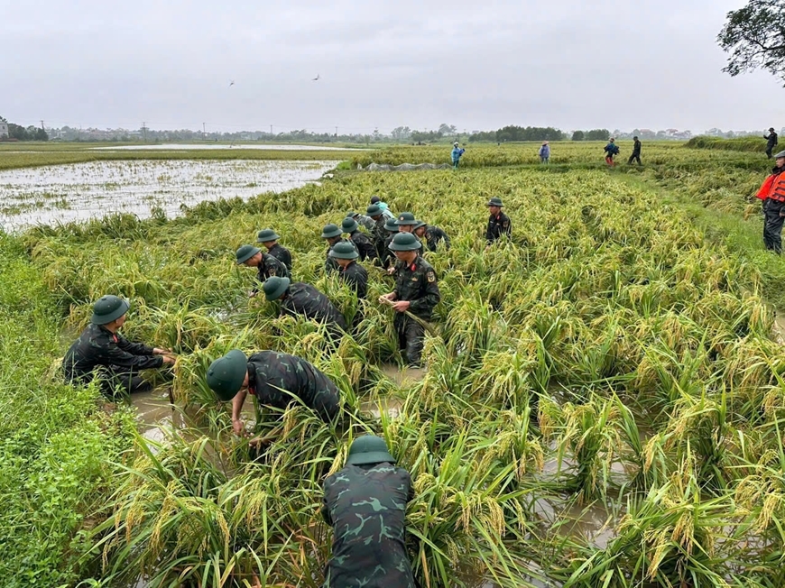 Xót xa, đau đớn khi tận mắt chứng kiến những ngôi làng, mái nhà, đồng ruộng bị lũ lụt tàn phá - Ảnh 3.