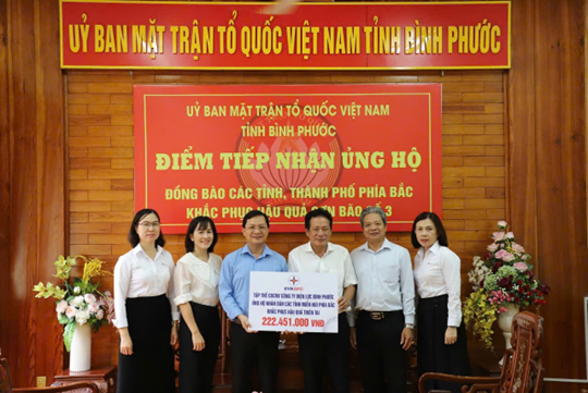 Sát cánh cùng đồng bào khắc phục thiên tai: Ngành điện chung tay hỗ trợ miền Bắc