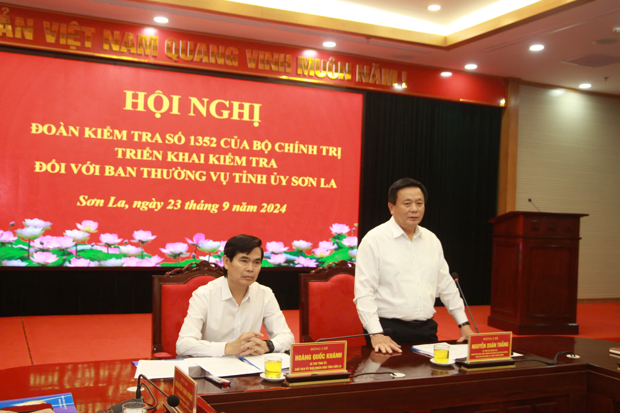 Kiểm tra thực hiện Nghị quyết Đại hội XIII của Đảng tại tỉnh Sơn La - Ảnh 2.