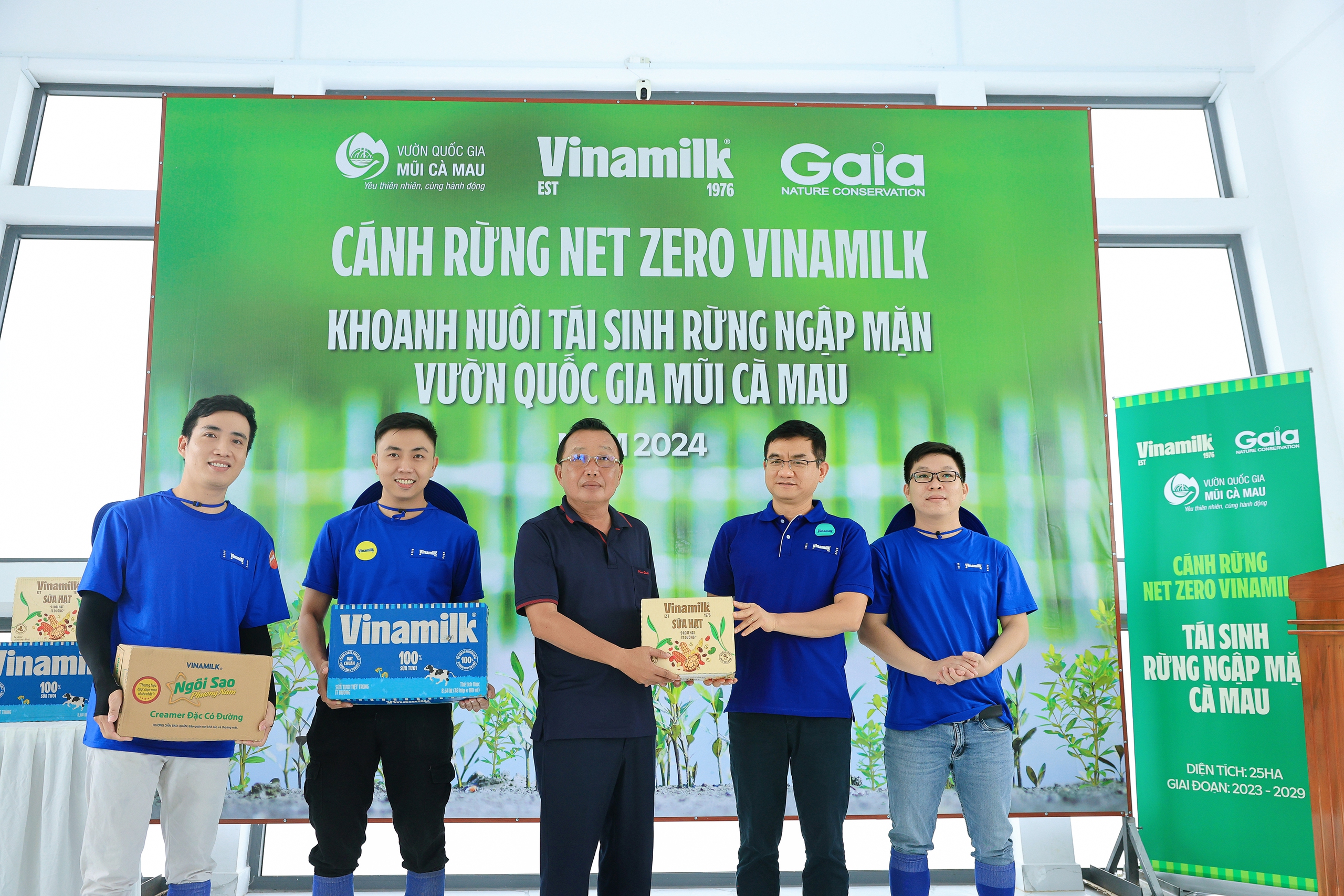 Cánh rừng Net Zero Vinamilk nơi Đất Mũi: Biểu tượng cho tương lai 