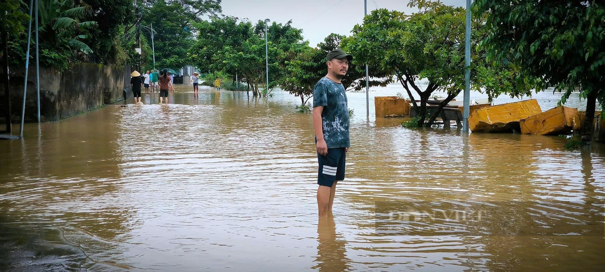 Ban Chỉ huy Phòng chống thiên tai tỉnh Thanh Hoá lệnh báo động 3 lũ trên sông Lèn - Ảnh 1.