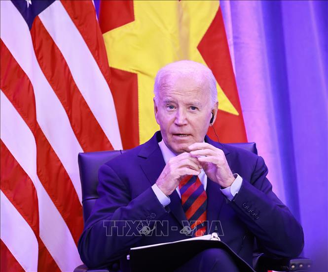 Tổng Bí thư, Chủ tịch nước Tô Lâm gặp Tổng thống Hoa Kỳ Joe Biden - Ảnh 3.