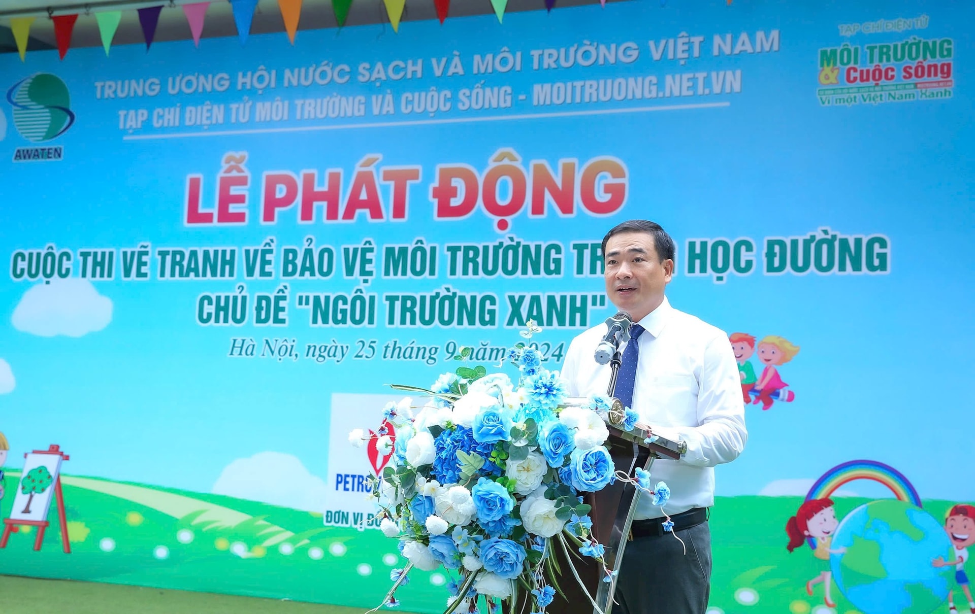 Phát động cuộc thi vẽ tranh về bảo vệ môi trường trong học đường  - Ảnh 2.