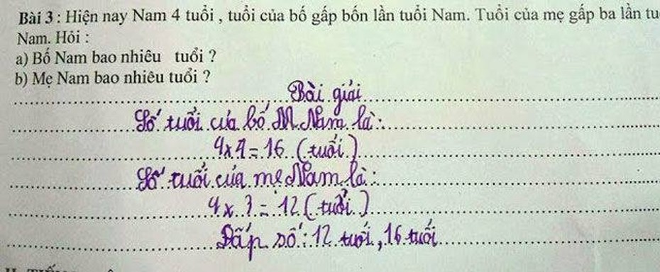 Bài toán tiểu học khiến phụ huynh hốt hoảng: "Mỗi bữa gia đình Lan nấu hết 15kg gạo"- Ảnh 4.