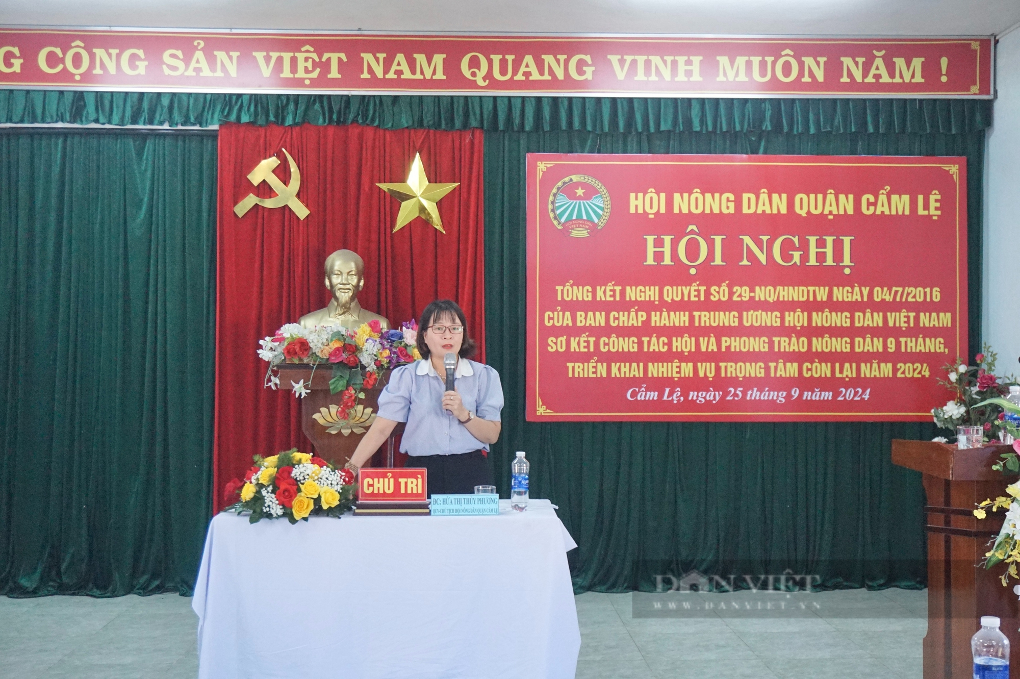 Đà Nẵng: Hội Nông dân Cẩm Lệ sơ kết công tác Hội và phong trào nông dân 9 tháng đầu năm 2024- Ảnh 1.