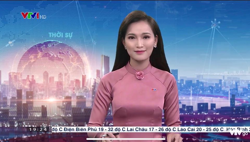 Nữ BTV 9X xinh đẹp, kiều diễm của chương trình Thời sự 19h là ai?- Ảnh 1.