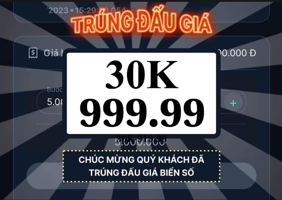 Bí ẩn chủ nhân biển số 30K-999.99, liệu có bỏ cọc? - Ảnh 1.