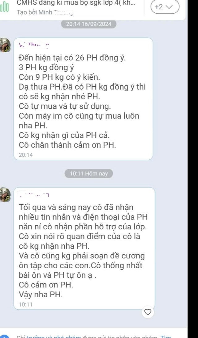 Giáo viên "doạ" không soạn đề cương nếu hội phụ huynh không đồng ý đề nghị mua laptop - Ảnh 5.