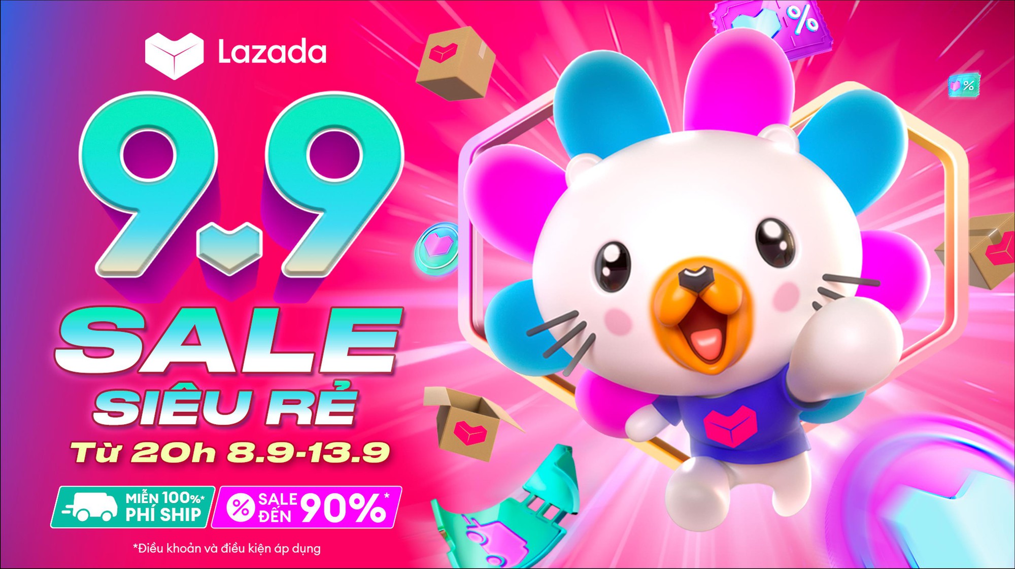 Ngày đôi 9.9 Lazada chơi lớn giảm đến 90% trong lễ hội mua sắm "Sale siêu rẻ" - Ảnh 1.