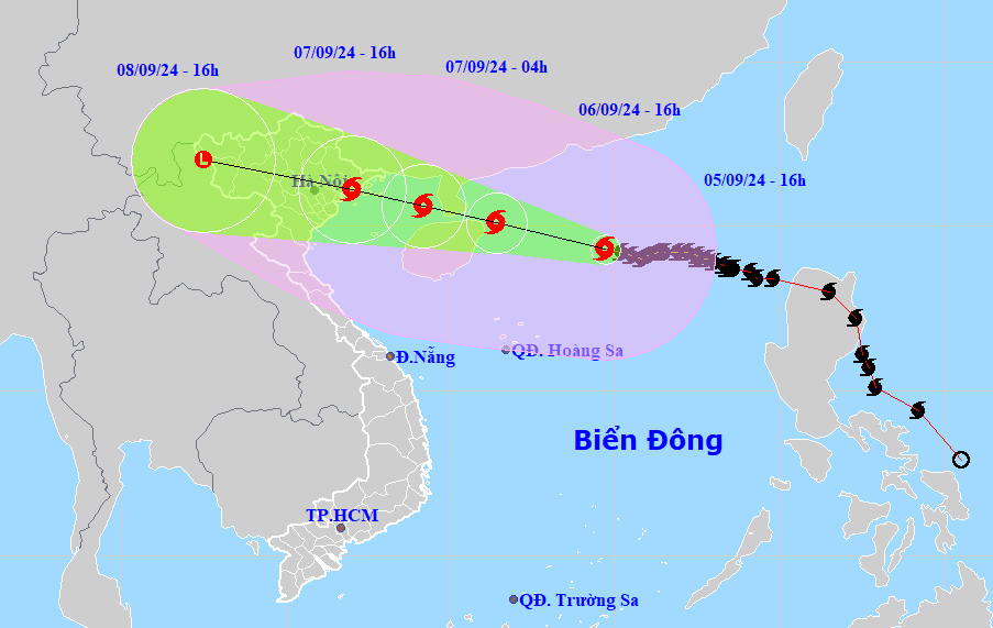 Hà Nội ứng trực 24/24h ứng phó ngập lụt do bão số 3 Yagi - Ảnh 1.