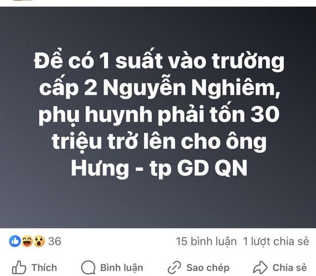 Tình tiết bất ngờ vụ Trưởng phòng GD TP.Quảng Ngãi bị vu khống nhận tiền chạy lớp- Ảnh 4.