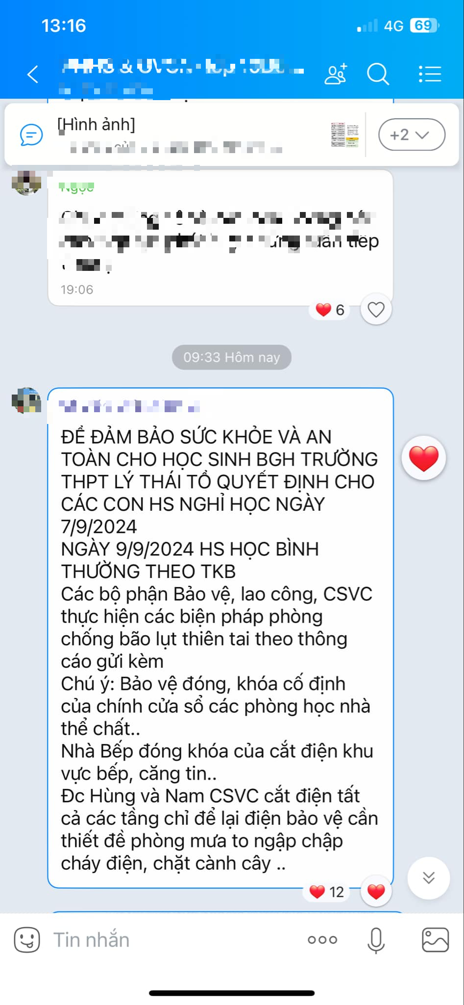 Hà Nội và loạt tỉnh, thành thông báo "khẩn" nghỉ học tránh siêu bão số 3 (Yagi), kể cả học thêm- Ảnh 2.