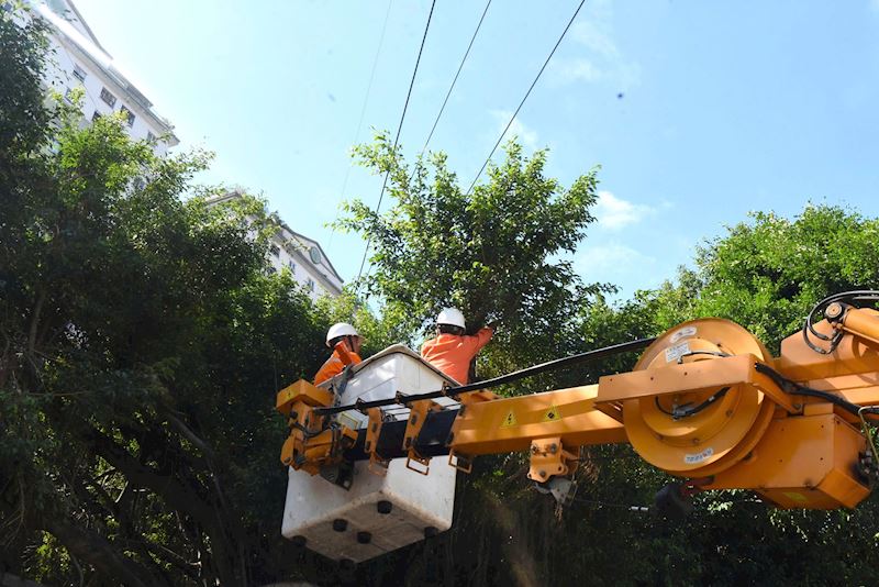 Phòng tránh sự cố điện do mưa bão: Khuyến cáo của EVNHANOI