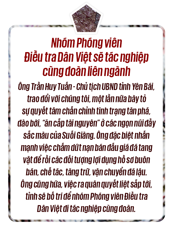 Lập chốt liên ngành, canh giữ 24/7 đá cảnh Suối Giàng, vì sao vẫn chưa hiệu quả? - Ảnh 18.