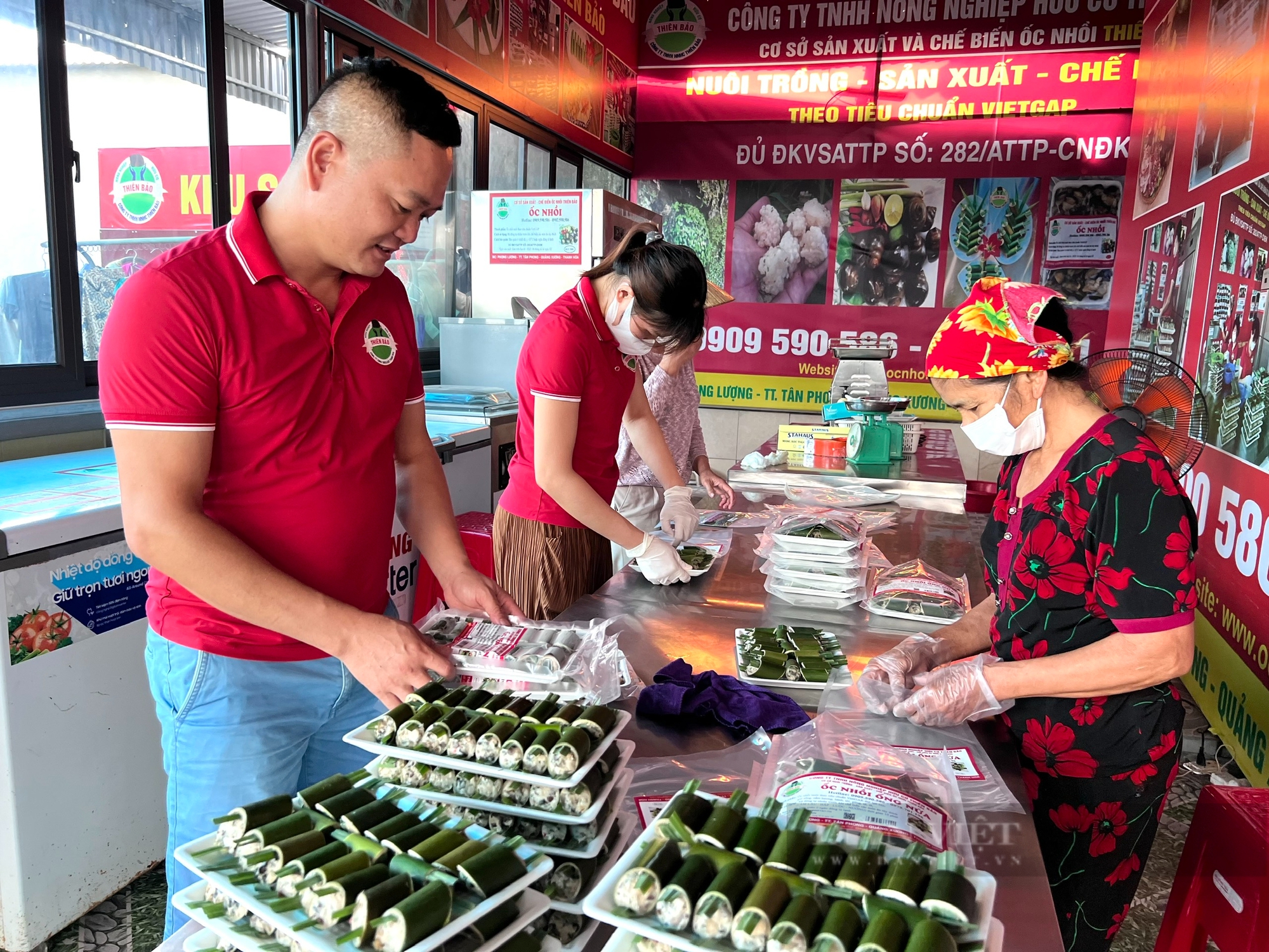 Một nông dân ở Thanh Hóa đưa ốc nhồi thành sản phẩm OCOP 4 sao - Ảnh 6.