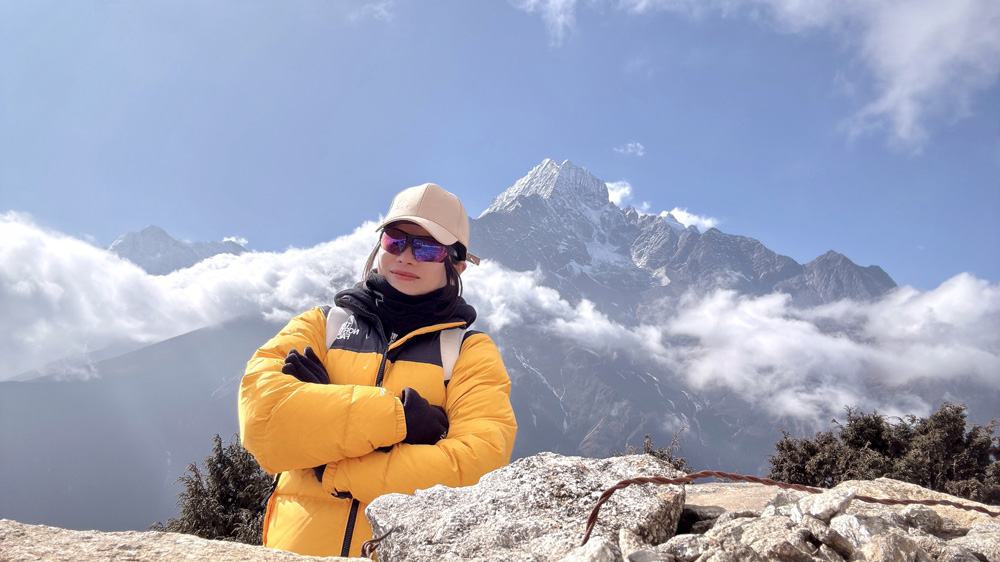 Cô gái Việt Nam chinh phục thử thách “bất khả thi” trên đỉnh Kala Patthar, Himalaya- Ảnh 1.