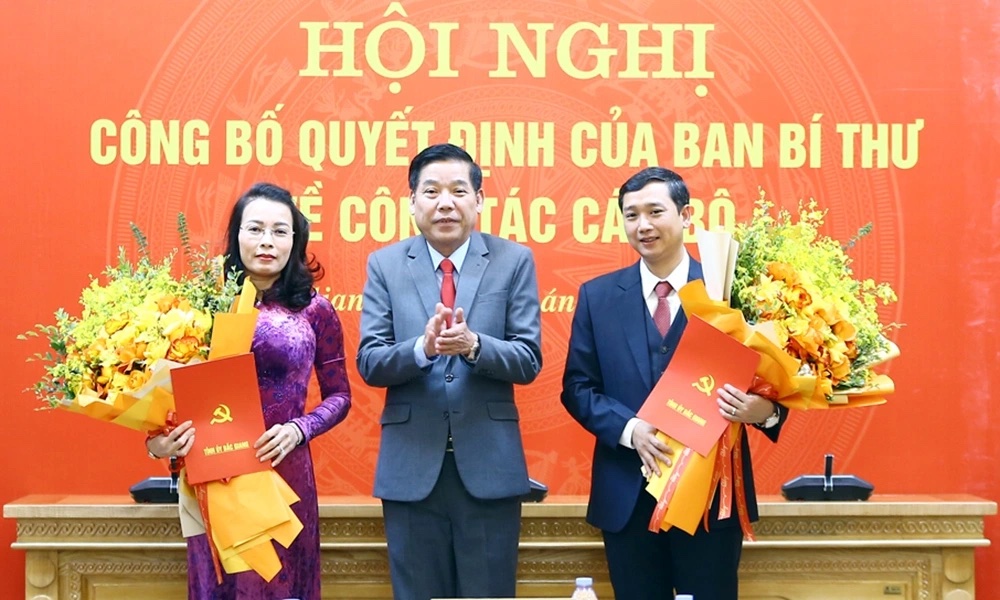 Ban Bí thư chuẩn y chức danh Phó Bí thư Tỉnh ủy Bắc Giang - Ảnh 1.