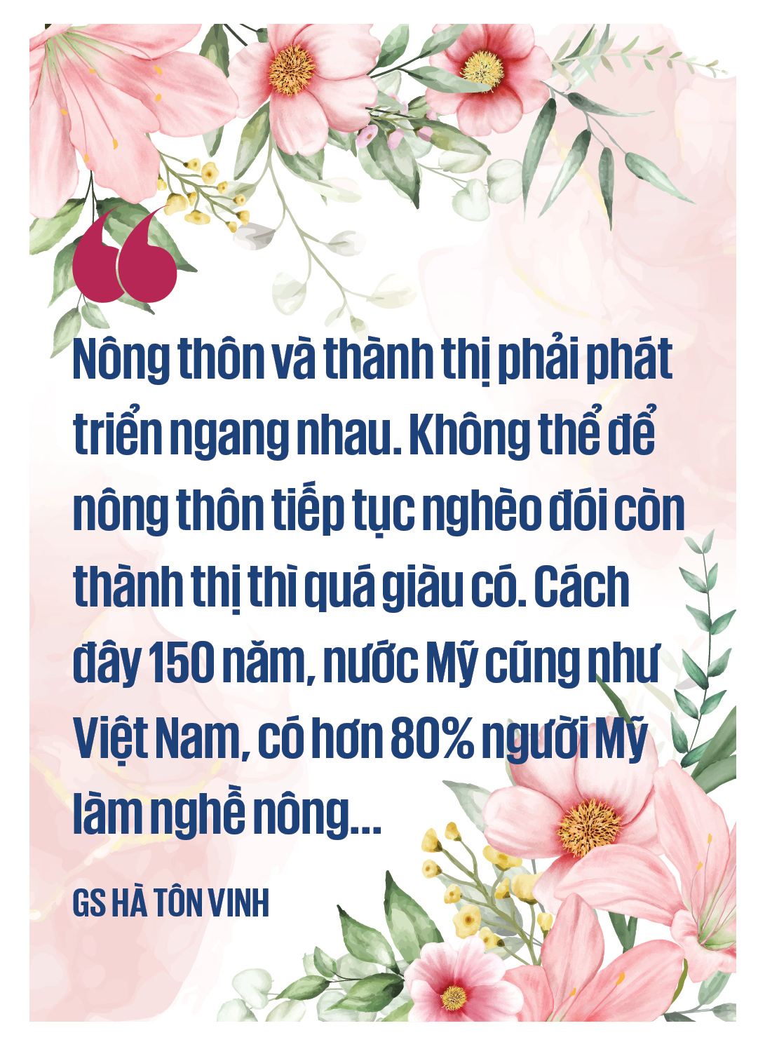 GS Hà Tôn Vinh: Tam nông vẫn phải đóng một vai trò rất quan trọng trong sự phát triển đất nước - Ảnh 7.