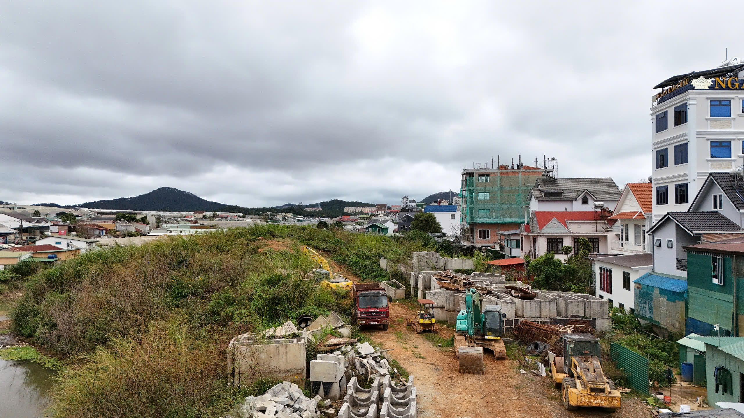 Đường hơn 1,7km tại TP. Đà Lạt khởi công hơn 3 năm vẫn chưa xong- Ảnh 1.