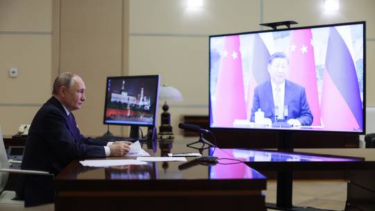 Ông Tập Cận Bình và ông Putin khẳng định sức manh quan hệ Nga - Trung vào ngày ông Trump nhậm chức - Ảnh 1.