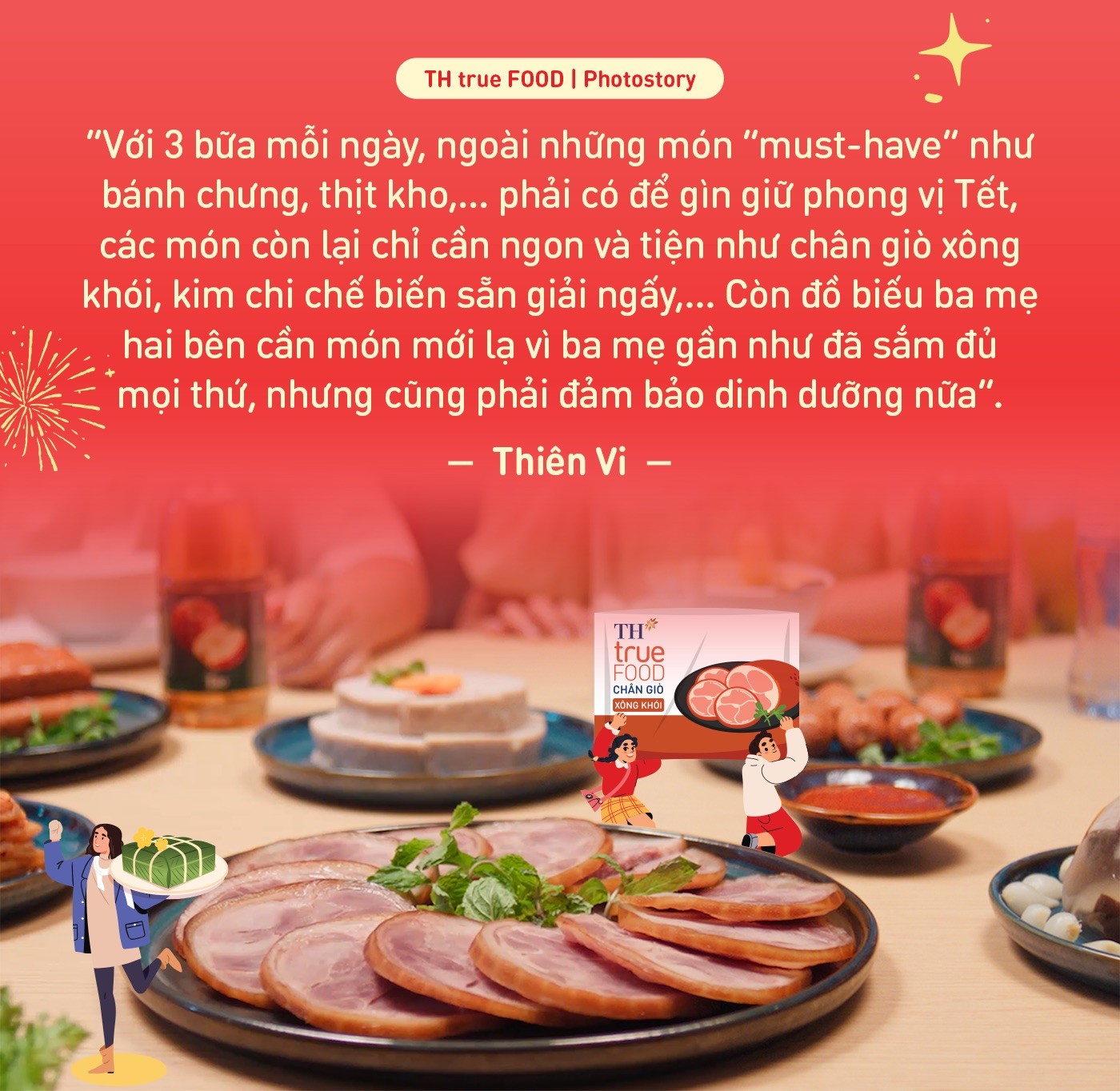 “Người nội trợ tử tế” TH true FOOD: Trợ thủ đắc lực cho Tết nhàn tênh - Ảnh 3.