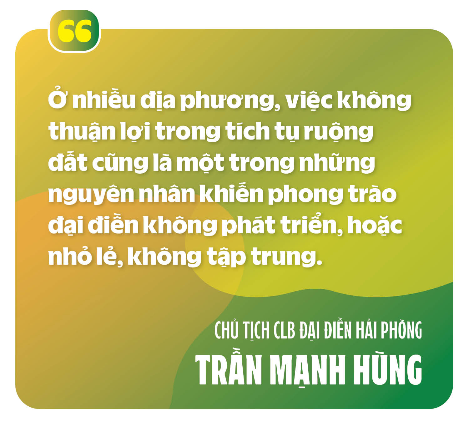 CT CLB Đại điền Hải Phong Trần Mạnh Hùng: "Gần 10 năm nay, tôi tự trả lương 50 triệu đồng mỗi tháng" - Ảnh 15.