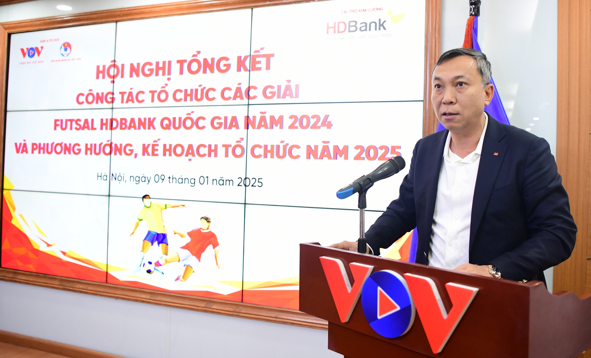 Tổng kết công tác tổ chức giải futsal HD Bank Quốc gia 2024 - Ảnh 2.